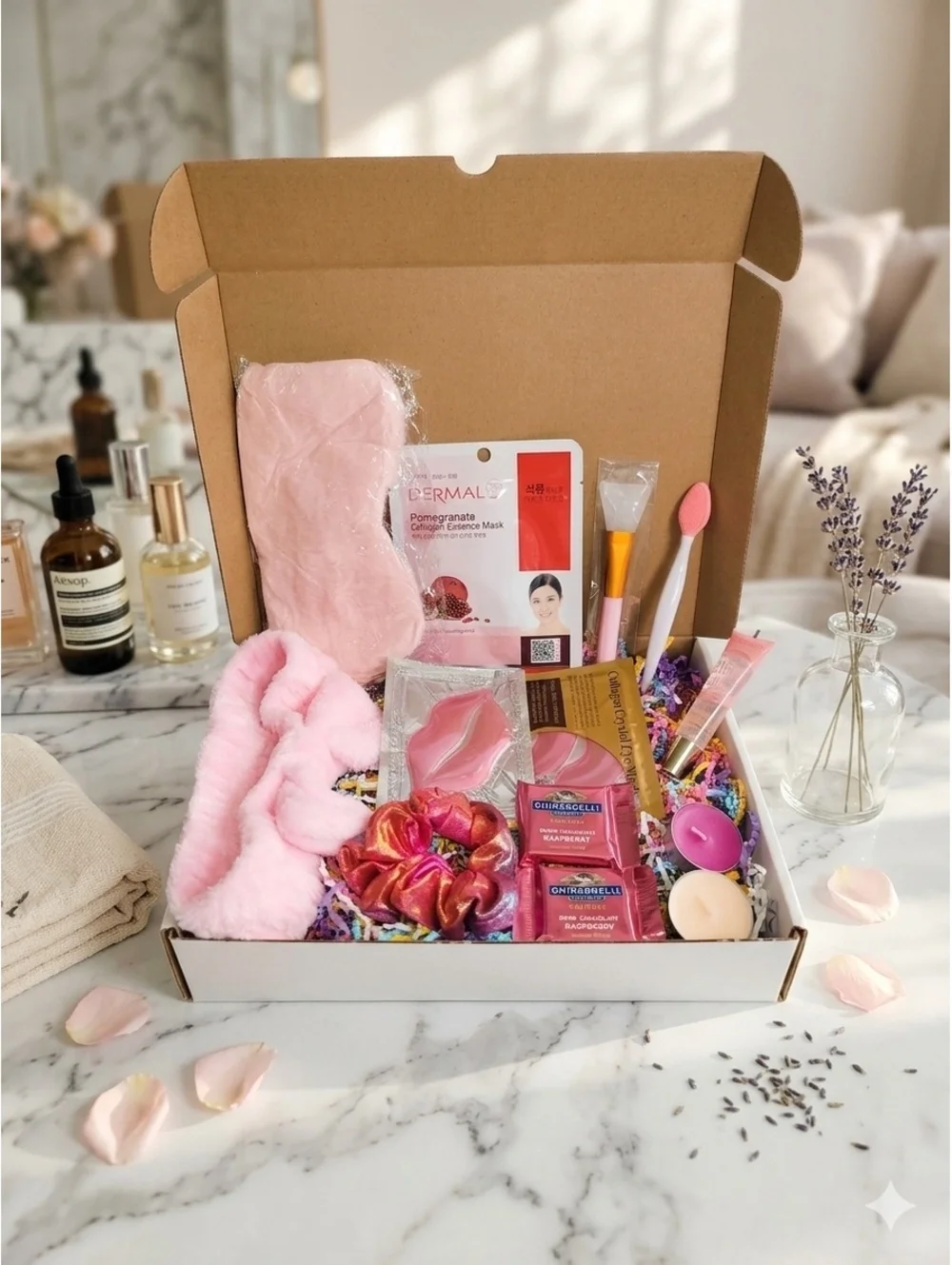 Pamper Spa Gift Box, Facial Care Set and Women gift set
